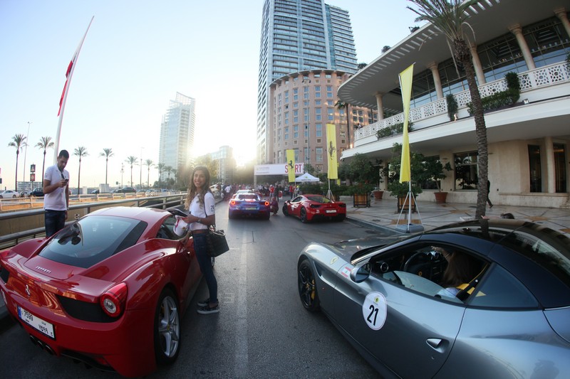 Ferrari Panorama Lebanon 2016 Ride